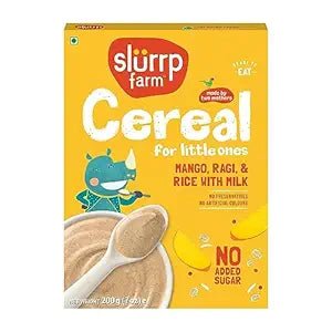 SLURRP FARM CEREAL RAGI RICE & MANGO MILK 200G - SuperMarcheStore