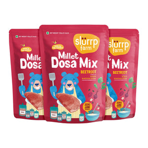 SLURRP FARM MILLET DOSA BEETROOT 150G - SuperMarcheStore