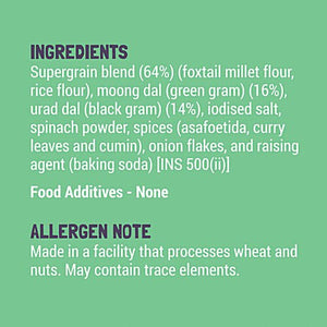 SLURRP FARM MILLET DOSA SPINACH 150G - SuperMarcheStore