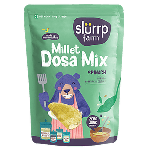 SLURRP FARM MILLET DOSA SPINACH 150G - SuperMarcheStore