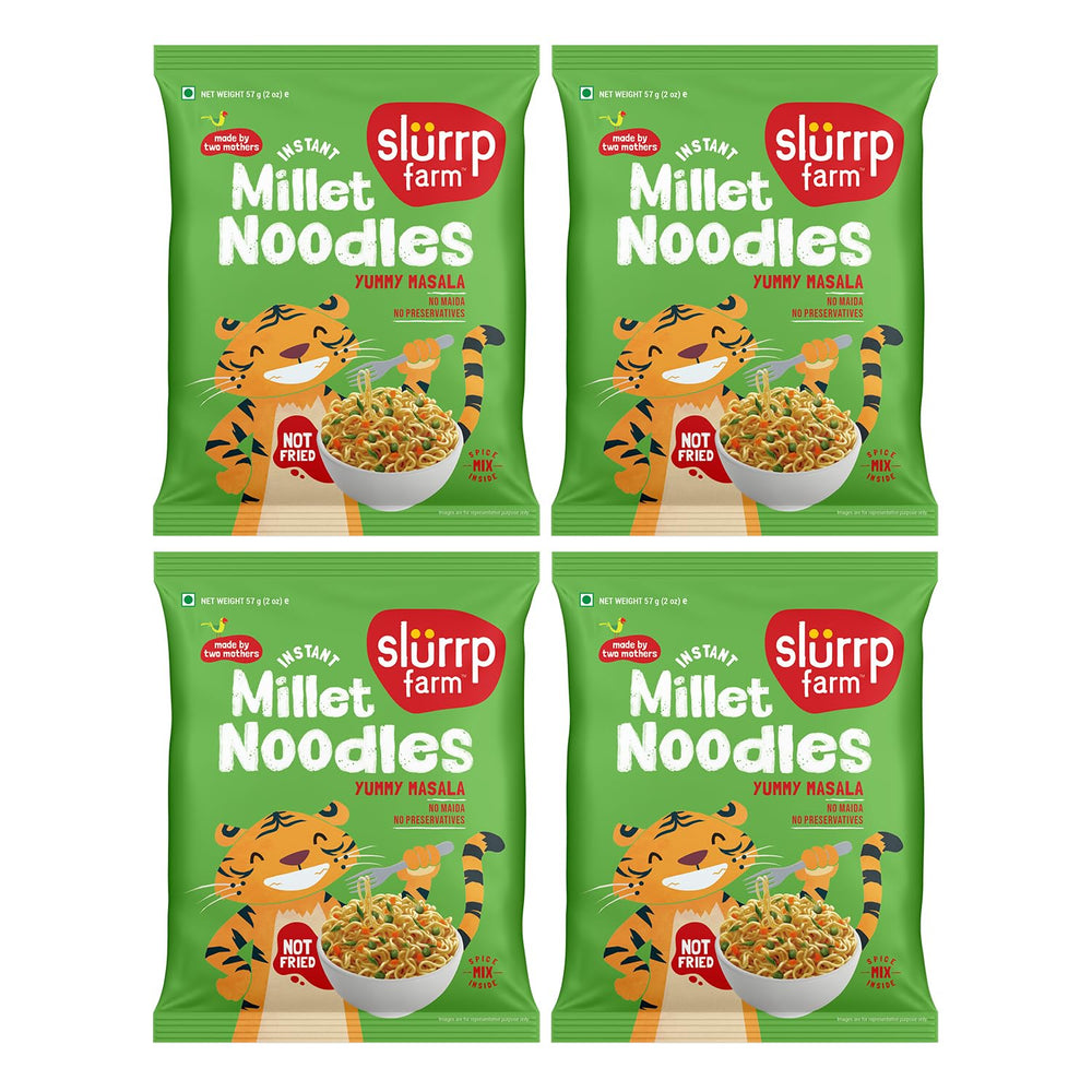 SLURRP FARM MILLET NOODLES YUMMY MASALA - SuperMarcheStore