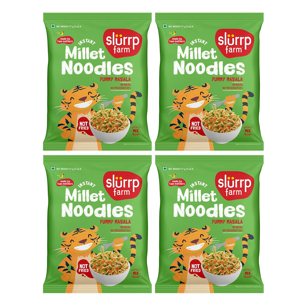 SLURRP FARM MILLET NOODLES YUMMY MASALA - SuperMarcheStore