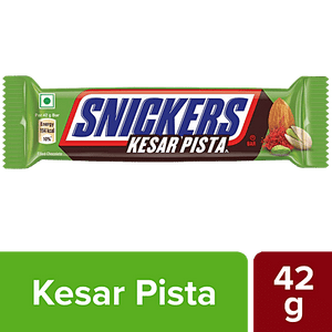 SNICKERS KESAR PISTA 42 GM - SuperMarcheStore