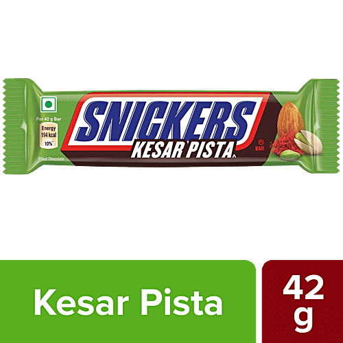 SNICKERS KESAR PISTA 42 GM - SuperMarcheStore