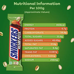 SNICKERS KESAR PISTA 42 GM - SuperMarcheStore