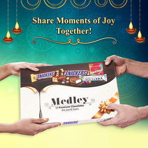 SNICKERS MEDLEY OF PREMIUM CHOCOLATE GIFT PACK 230.5G - SuperMarcheStore