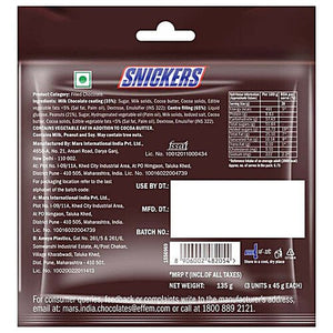 SNICKERS VALUE PACK 3IN1 135G - SuperMarcheStore