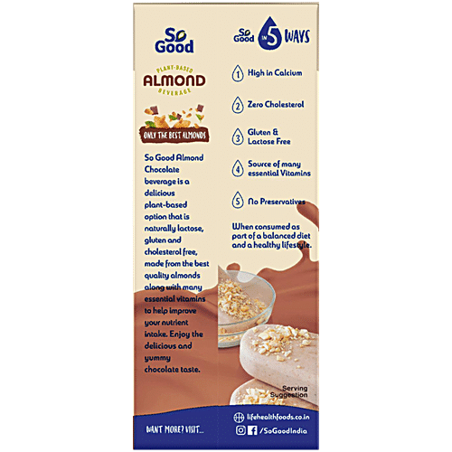SO GOOD ALMOND CHOCOLATE MILK 200ML - SuperMarcheStore