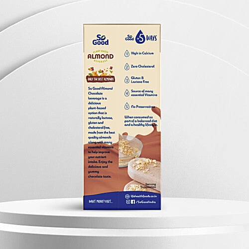 SO GOOD ALMOND CHOCOLATE MILK 200ML - SuperMarcheStore