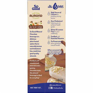 SO GOOD ALMOND MILK CHOCLATE 1000 ML - SuperMarcheStore