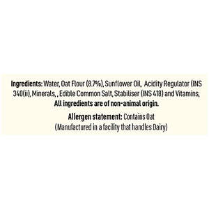 SO GOOD OAT BEVERAGE UNSWEETENED 200 ML - SuperMarcheStore