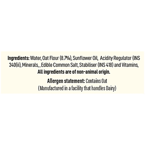 SO GOOD OAT BEVERAGE UNSWEETENED 200 ML - SuperMarcheStore