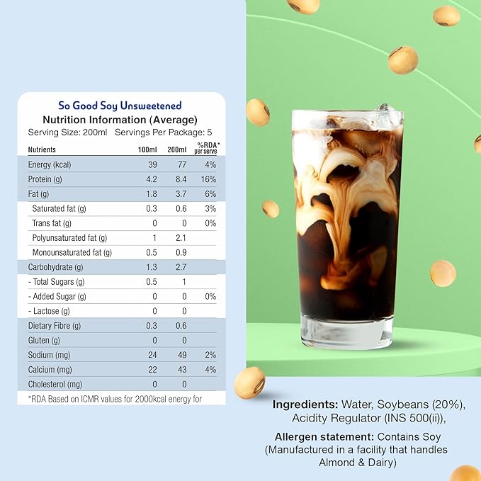 SO GOOD SOY MILK L ITR - SuperMarcheStore