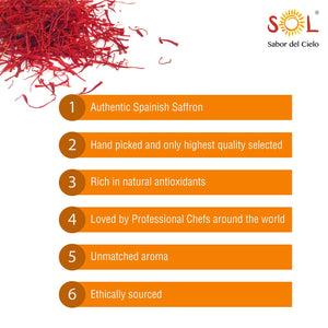 SOL SAFFRON 1 GM - SuperMarcheStore