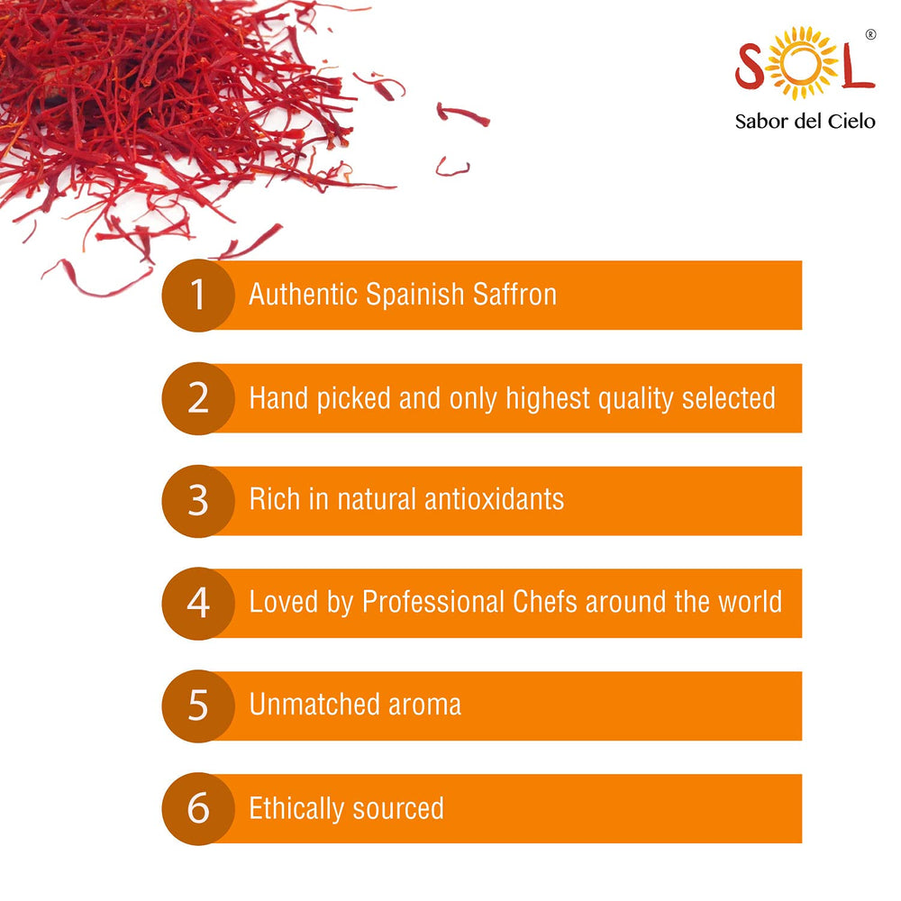 SOL SAFFRON 1 GM - SuperMarcheStore