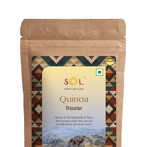 SOL TRICOLOUR QUINOA 500 GM - SuperMarcheStore