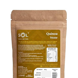 SOL TRICOLOUR QUINOA 500 GM - SuperMarcheStore