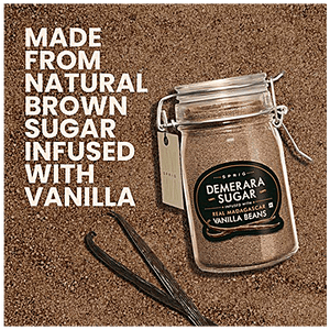 SPRIG DEMERARA SUGAR VANILLA BEANS 175g - SuperMarcheStore