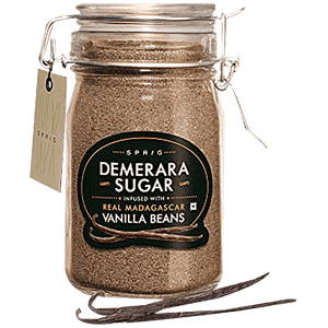 SPRIG DEMERARA SUGAR VANILLA BEANS 175g - SuperMarcheStore