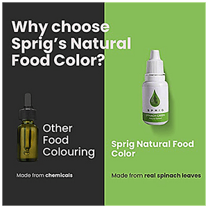 SPRIG FOOD COLOUR SPINACH GREEN BX 15ml - SuperMarcheStore