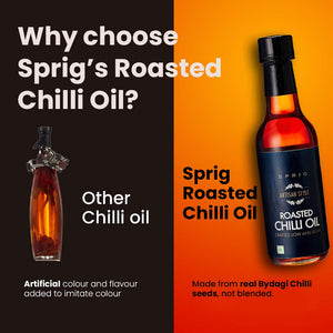 SPRIG ROASTED CHILLI OIL BT 125g - SuperMarcheStore