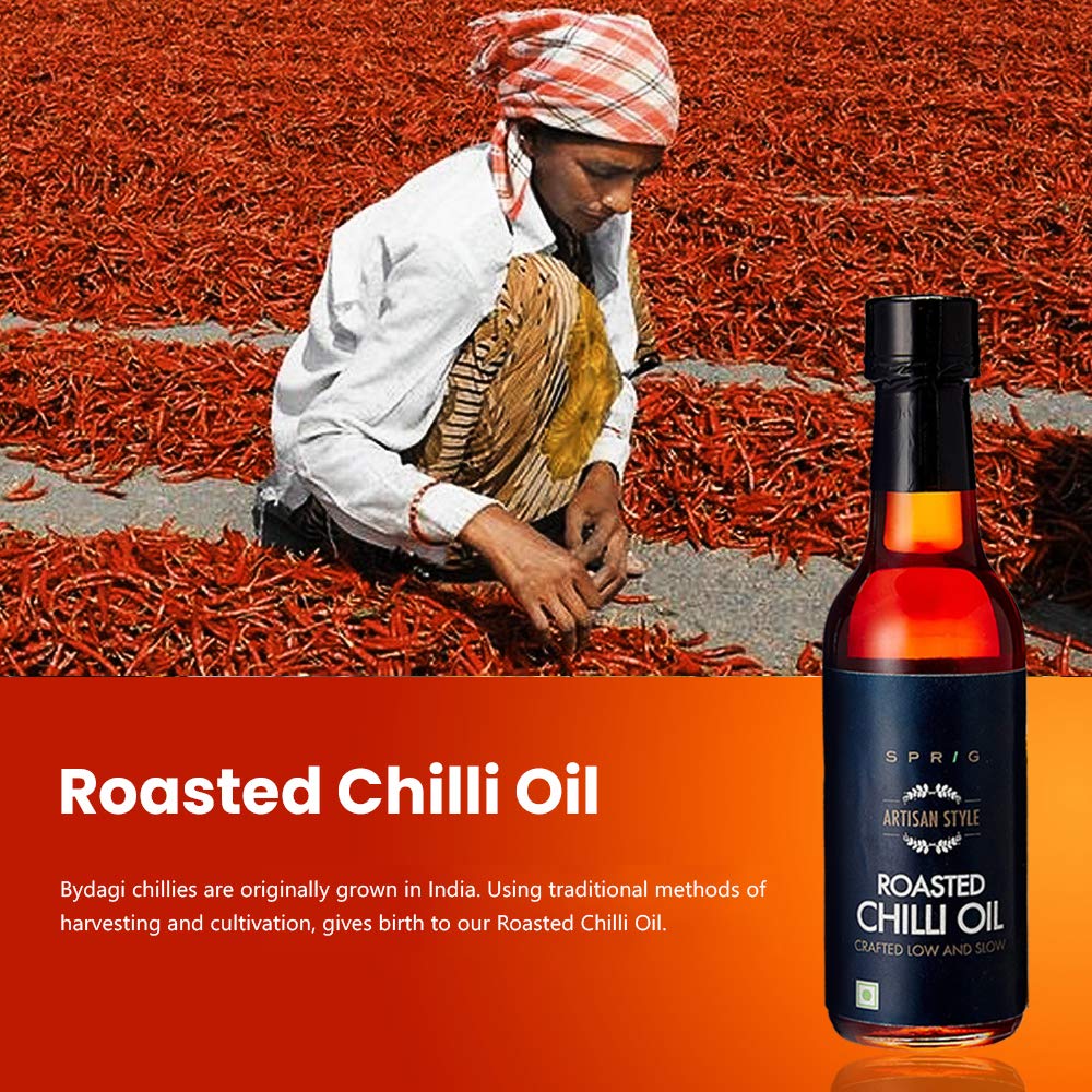 SPRIG ROASTED CHILLI OIL BT 125g - SuperMarcheStore