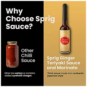 SPRIG SAUCE GINGER TERIYAKI BT 100/120g - SuperMarcheStore