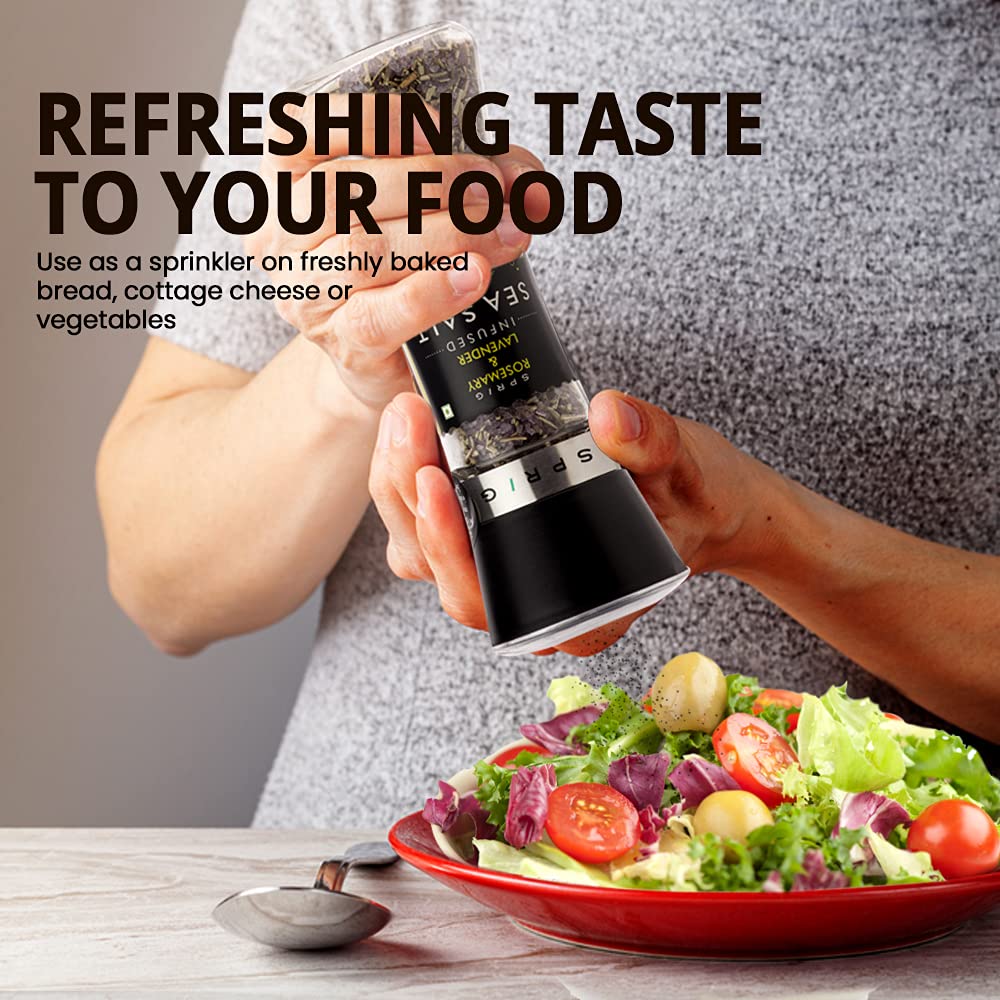 SPRIG SEA SALT ROSEMARY&LAVENDER 175g - SuperMarcheStore