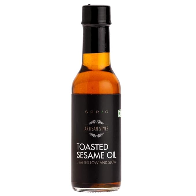 SPRING SESAME OIL TOASTED BT 125G - SuperMarcheStore