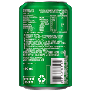SPRITE CAN 180ML - SuperMarcheStore