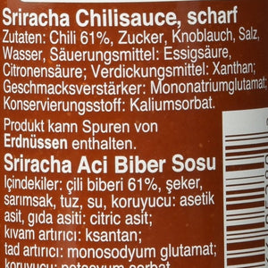 SRIRACHA HOT CHILLI SAUCE 455ML - SuperMarcheStore