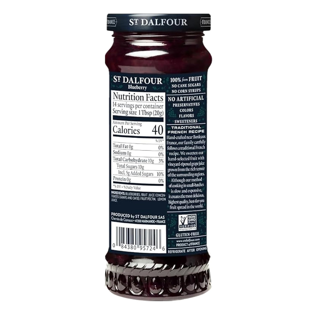 ST DALFOUR BLUEBERRY 284G - SuperMarcheStore