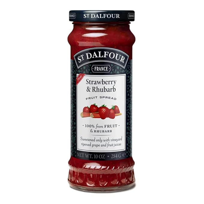 ST DALFOUR STRAWBERRY & RHUBARB - SuperMarcheStore