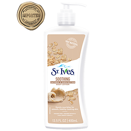 ST IVES OATMEAL N SHEA BUTTER BODY LOTION 400 ML - SuperMarcheStore