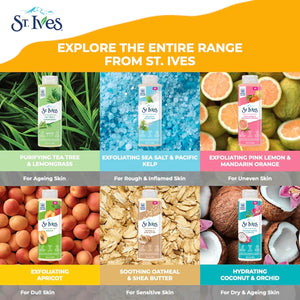 ST IVES ROSE WATER N ALOE VERA BODY WASH 473 ML - SuperMarcheStore