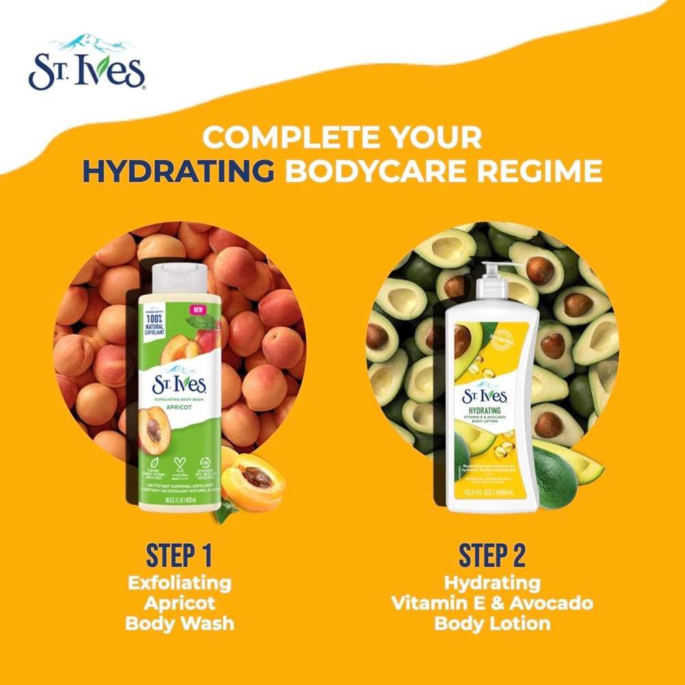 ST IVES VIT E N AVOCADO BODY LOTION 400 ML - SuperMarcheStore