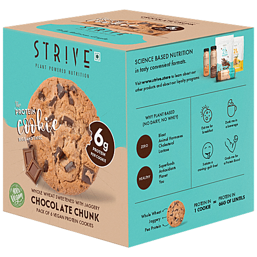 STRIVE THE PROTEIN COOKIE CHOCOLATE CHUNK - SuperMarcheStore