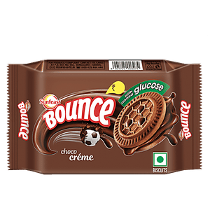 SUNFEAST BOUNCE CHOCO CREME BISCUITS 64 GM - SuperMarcheStore