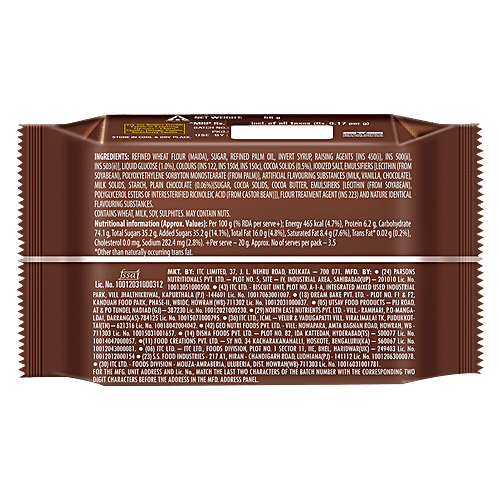 SUNFEAST BOUNCE CHOCO CREME BISCUITS 64 GM - SuperMarcheStore