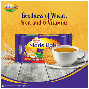 SUNFEAST MARIE LIGHT ATIVE BISCUITS 75 GM - SuperMarcheStore