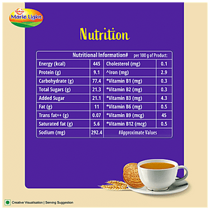 SUNFEAST MARIE LIGHT ATIVE BISCUITS 75 GM - SuperMarcheStore