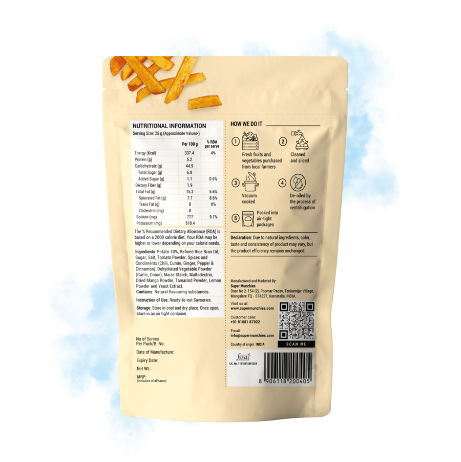SUPER MUNCHIES THAI SWEET CHILLI POTATO