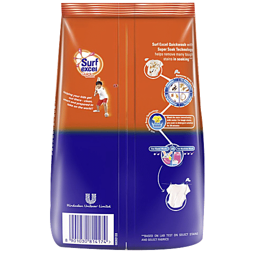 SURF EXCEL QUICK WASH POUCH 1KG - SuperMarcheStore