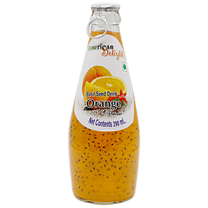SWISS DELIGHT BASIL SEED WITH ORANGE JUICE 290 ML - SuperMarcheStore