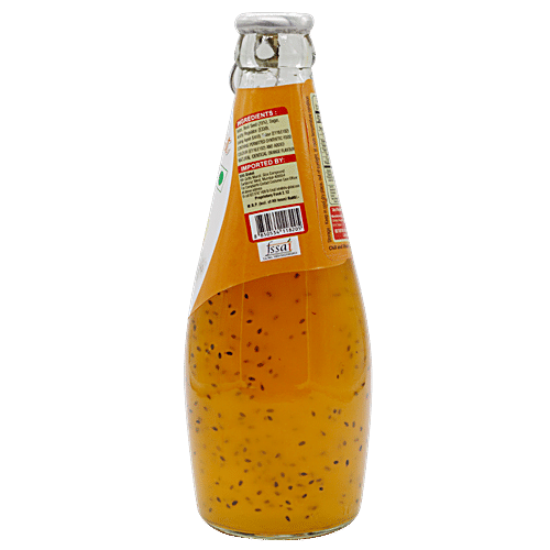 SWISS DELIGHT BASIL SEED WITH ORANGE JUICE 290 ML - SuperMarcheStore