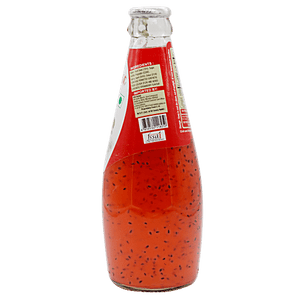 SWISS DELIGHT BASIL SEED WITH STRAWBERRY JUICE 290 ML - SuperMarcheStore