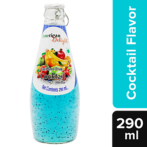 SWISS DELIGHT BASIL SEEDS WITH COCKTAIL JUICE - SuperMarcheStore