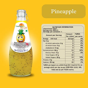SWISS DELIGHT BASIL SEEDS WITH PINEAPPLE - SuperMarcheStore