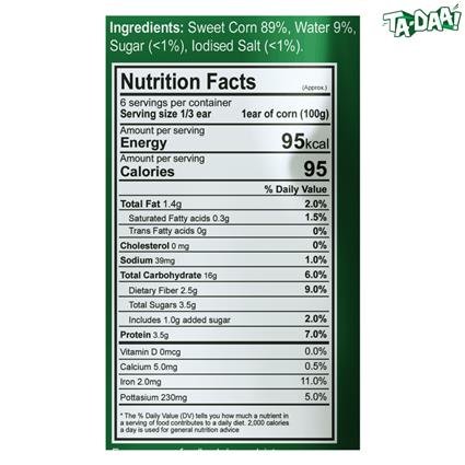 TADDA/SWEET CORN DOUBLE COB - SuperMarcheStore
