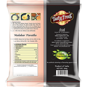 TASTY FRESH MALABAR PARANTHA 300 GM - SuperMarcheStore